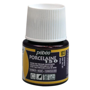 103 - Vinaccia Moiré - 45 ML Porcelaine 150 Brillante Pebeo