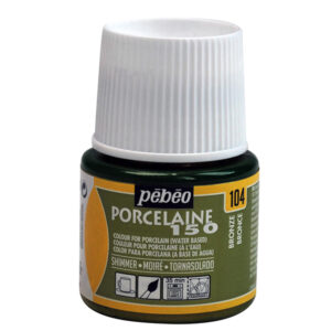 104 - Bronzo Moiré - 45 ML Porcelaine 150 Brillante Pebeo