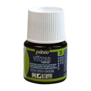 035 - Satinato, Blu gitane 45 ML Vitrea160 Pebeo