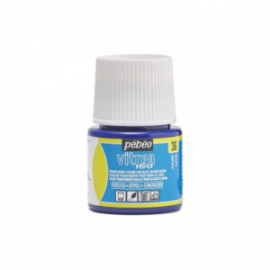 036 - Satinato, Azzurro 45 ML Vitrea160 Pebeo