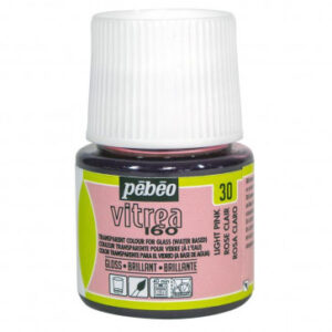 030 - Brillante, Rosa chiaro 45 ML Vitrea160 Pebeo