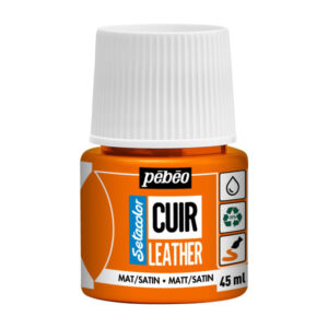 04 - Arancione - 45ml Setacolor Pelle Pebeo