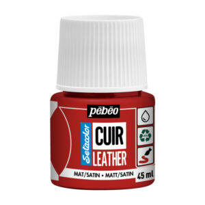 05 - Rosso intenso - 45 ML Setacolor Pelle Pebeo