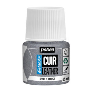 38 - Glitter iridescente - 45 ML Setacolor Pelle Pebeo