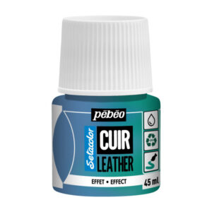 42 - Duocromo Blu/Verde - 45 ML Setacolor Pelle Pebeo