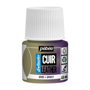 44 - Duocromo Giallo/Viola - 45 ML Setacolor Pelle Pebeo