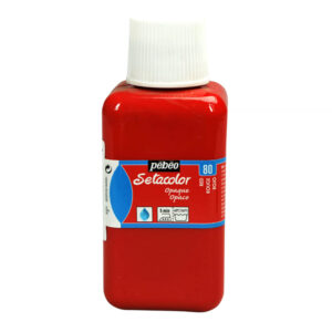 080 - Rosso - 250 ML Setacolor Opaco Pebeo