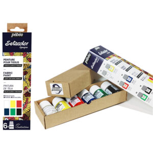 481 - Set Initiation  6 pz. 20 ML Setacolor Pebeo