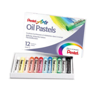 Confezione 12 pz. - Pastelli ad Olio Pentel