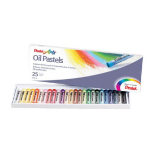 Confezione 25 pz. - Pastelli ad Olio Pentel