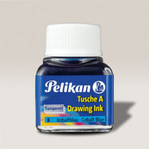 8 - Blu Cobalto - 10 ML Inchiostro di China Pelikan