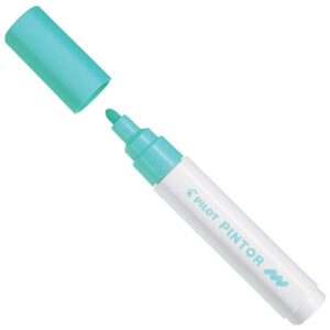 Verde - Punta Media Pilot Pintor Pastel