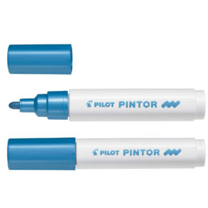 Blu - Punta Media Pilot Pintor Metal