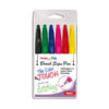 Brush Sign Pen Basic Punta fibra flessibile, Confezione 6 pz. - Pentel