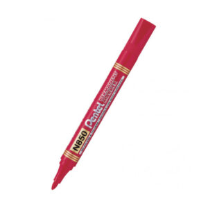 Marker Permanent Rosso punta conica 4,5 mm Pentel
