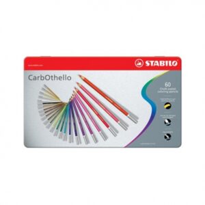 Confezione in Metallo 60 pz. - Matita Gessosa Carbothello Stabilo