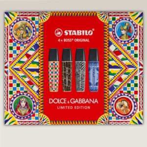 Set 4 Evidenziatori D&G Boss Original Stabilo