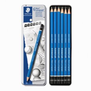 Staedtler - Set 6 Matite MARS Lumograph Morbide