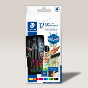Astuccio 12 pz. Super Soft Coloured Staedtler