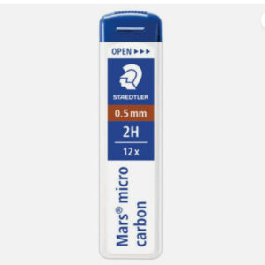 Astuccio Mine MARS 0,5 mm - 2H Staedtler