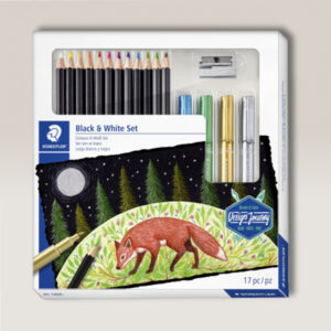 BLACK & WHITE SET, 17 pz. Staedtler
