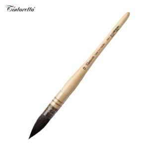 Pennello Serie 1400 Bombasino Pelo Vajo blu tondo N.8 Tintoretto