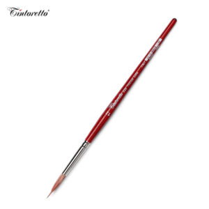 Pennello Serie 225 Pelo Bue Extra tondo con serbatoio N.2 Tintoretto