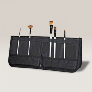 Portapennelli da Tavolo cm 37 x 22 in Tessuto per Pennelli Manico Lungo Tintoretto