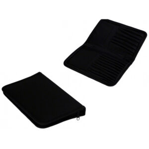 Portapennelli cm 18 x 29 in Tessuto con Cerniera per Pennelli Manico Corto Tintoretto