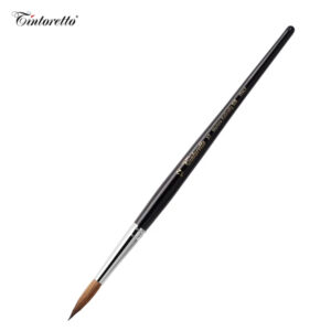 Pennello Serie 37 Pelo Martora Kolinsky Siberiana tondo N.10 Tintoretto