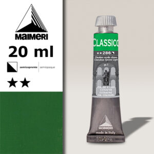 286 - Cinabro verde chiaro 20 ML Colori Olio Classico Maimeri