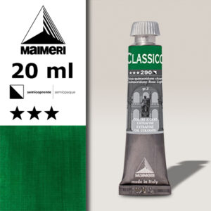 290 - Lacca verde 20 ML Colori Olio Classico Maimeri