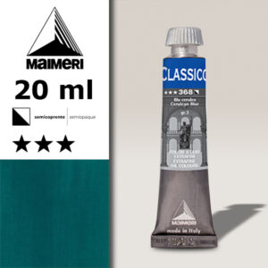 368 - Blu ceruleo 20 ML Colori Olio Classico Maimeri