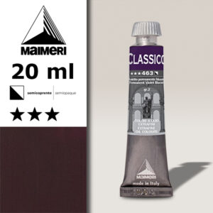 463 - Violetto Permanente Bluastro 20 ML Colori Olio Classico Maimeri