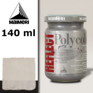 562 - Argento antico 140 ML Acrilico Polycolor Reflect Maimeri
