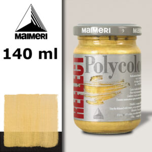564 - Oro Ricco 140 ML Acrilico Polycolor Reflect Maimeri