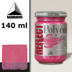 566 - Magenta 140 ML Acrilico Polycolor Reflect Maimeri