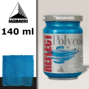 567 - Cyan 140 ML Acrilico Polycolor Reflect Maimeri