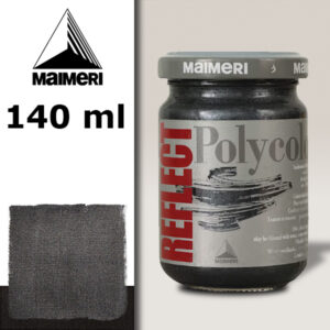 568 - Nero 140 ML Acrilico Polycolor Reflect Maimeri