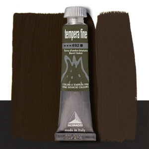 492 - Terra d'ombra bruciata 20 ML Tempera Fine Maimeri