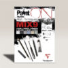Blocco Multitecnico Paint On Mix 9 Colori Assortiti Fogli 27 gr 250 A6 Clairefontaine