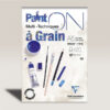 Blocco Multitecnico Paint On à Grain A5 Ruvido Fine Fogli 20 gr 250 Clairefontaine