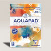 Blocco Goldline Aquapad A6, Fogli 50 bianchi, 300 gr, Grana medio-Fine Clairefontaine