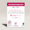 Blocco Acquerello Fontaine Cotone Collato 2 Lati Fogli 12 gr 300 Grana Fine A4 Clairefontaine