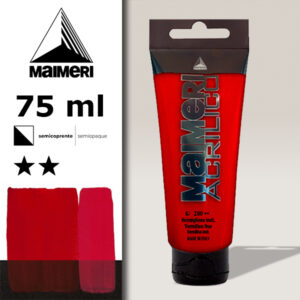 280 - Vermiglione imit. 75 ML Acrilico Maimeri