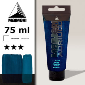 378 - Blu ftalo 75 ML Acrilico Maimeri