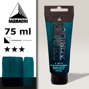 385 - Blu manganese imit. 75 ML Acrilico Maimeri