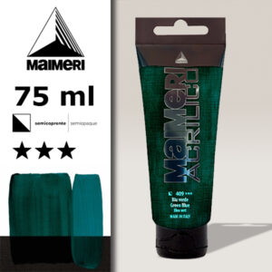 409 - Blu verde 75 ML Acrilico Maimeri