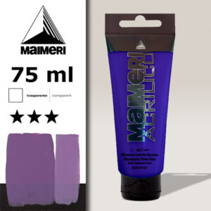 441 - Oltremare Violetto Blu 75 ML Acrilico Maimeri