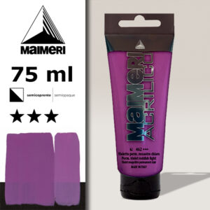 462 - Violetto Permanente Rossastro Chiaro 75 ML Acrilico Maimeri